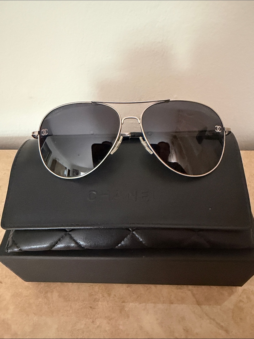 CHANEL PILOT SUNGLASSES